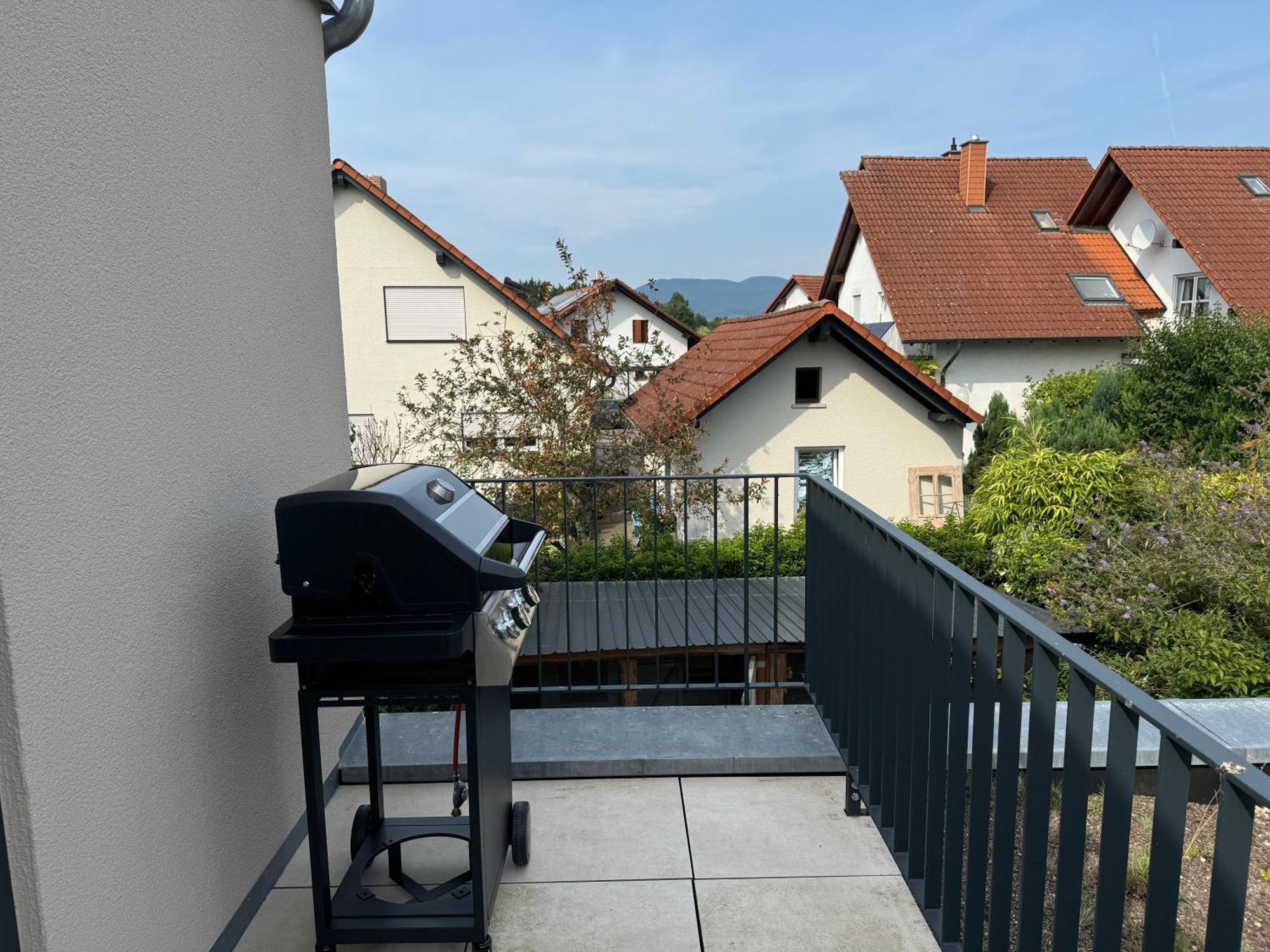 Moderne Ferienwohnung Mit Terrasse, Grill & Privatparkplatz Venningen Bagian luar foto